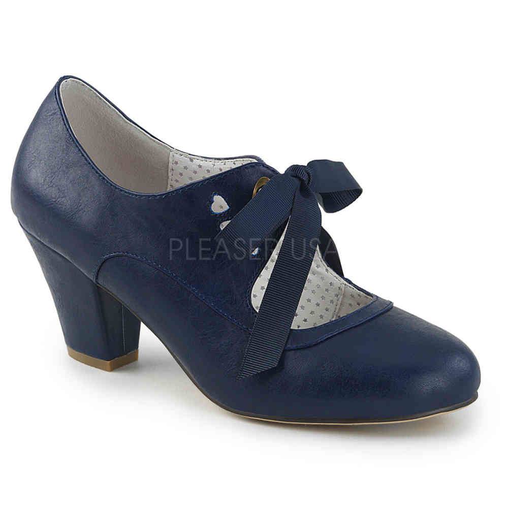 Pin Up Couture - WIGGLE32 Pumps - Blau Product image